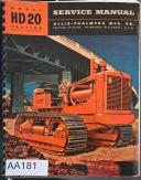Allis-Chalmers-Allis-Chalmers tractor Division Model HD20H Service Manual.- HD20H-01